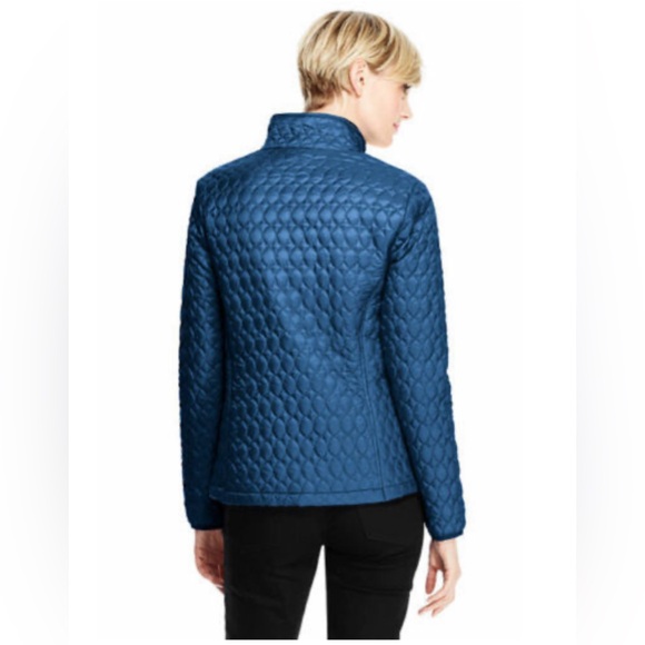 Lands End Women's Primaloft Packable Jacket Neptune Blue Sz XS/P (2-4) - Picture 13 of 14